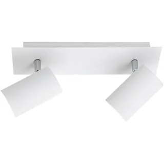 Trio Leuchten 2-flammig zylinderförmig weiß 802400201