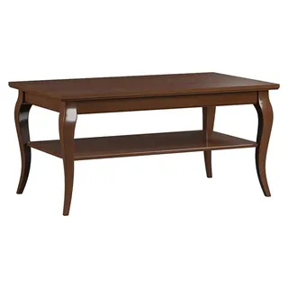 Barock Rokoko Extra Klasse Couchtisch Holz Tisch Beistell Sofa Couch Tische - Braun