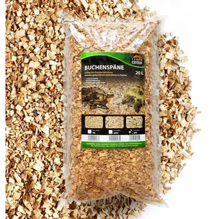 Buchenspäne grob 20 Liter – Natürliches Einstreu für Terrarien, Vögel & Kleinsäuger