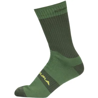 Endura Hummvee II Fahrradsocken für Herren, Waldgrün, L
