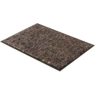 SCHÖNER WOHNEN-Kollektion Fußmatte "Miami 003" rechteckig 7 mm Höhe Schmutzfangmatte, waschbar, anthrazit, taupe