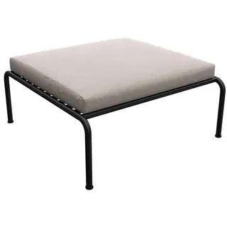 Hocker Avon Houe schwarz, Designer Henrik Pedersen, 30.5 / mit Kissen 40.5x81.2x81.2 cm