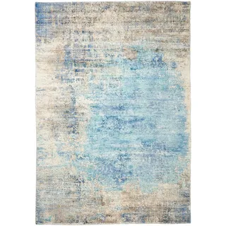 Cazaris Orientteppich , Blau , Textil , Abstraktes , rechteckig , 80x150 cm , für Fußbodenheizung geeignet, in verschiedenen Größen erhältlich, antistatisch , Teppiche und Böden, Teppiche, Orientteppiche