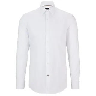 Boss Hank Kent Langarmhemd White 40