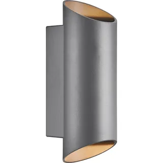 Nordlux Nico Round Außen Wandleuchte 2-flammig - Grau