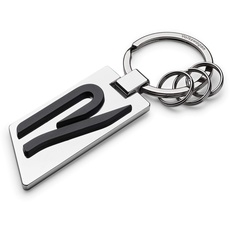 Bild von 5H6087010 Schlüsselanhänger Original R Logo Metall Silber/Chrom/Schwarz, M