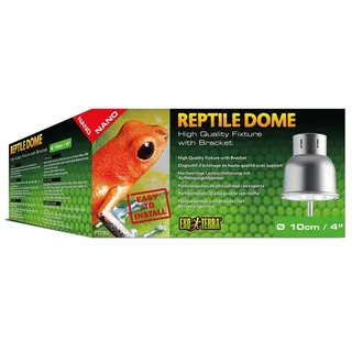 Exo Terra Reptile Dome NANO Ø 10 cmmit Halterung (UVB), Terrariumbeleuchtung