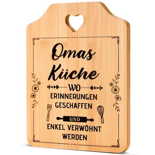 Oma Geschenk Muttertag, Bambus Schneidebrett Muttertagsgeschenk Oma, Muttertagsgeschenk Personalisiert, Geschenk für Oma, Oma Geschenk Geburtstag, Beste Oma Geschenke, Geschenk zum Muttertag