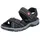Riemchensandalen Damen Schwarz 38