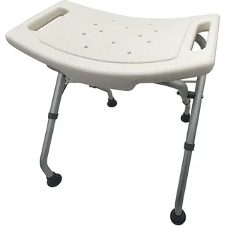 Duschhocker Duschstuhl rutschfest Badhocker 120kg Duschsitz höhenverstellbar