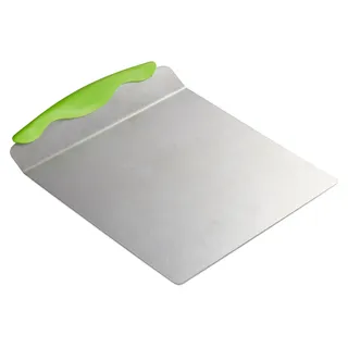 4x Tortenheber Edelstahl im Set, XL Kuchenheber, Kuchenschaufel, mit Griff, B x T: ca. 20 x 24 cm, silber - Silber
