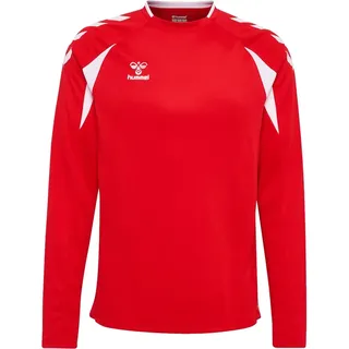 Hummel Core 2.0 Crew Neck Sweatshirt - True Red / White - 3XL