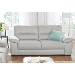 Calia Italia Couch Leder 2-Sitzer Braun