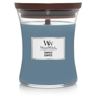 Woodwick Tempest Duftkerze 275 g blau