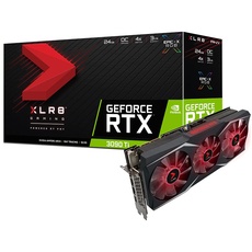 PNY GeForce RTXTM 3090 Ti 24GB GDDR6X XLR8 Gaming Epic-X RGBTM Uprising Triple Fan Grafikkarte Overclocked Edition