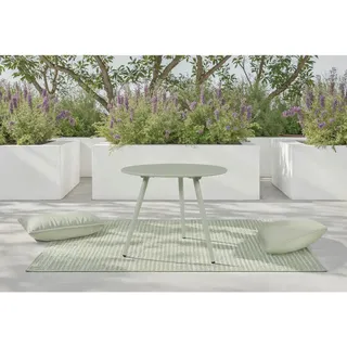 Ambia Garden Loungetisch , Hellgrün , Metall , rund , konisch , 41 cm , Gartenmöbel, Gartentische