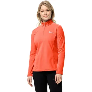 Jack Wolfskin Damen Taunus HZ W Pullover, Yellow, orange, XS