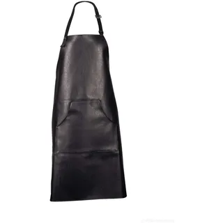 ASA Schürze schwarz 90 x 82 cm - Schwarz