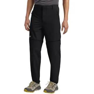 Jack Wolfskin Hikeout Zip Off Pants M Schwarz 58 Kurz