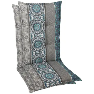 GO-DE Hochlehnerauflage, blau