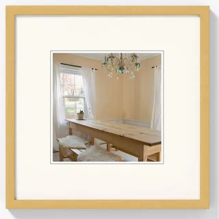 walther + design Peppers Holzrahmen gold 10x10 cm 2er Set