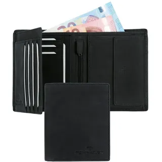 Tom Tailor Herren Geldbörse Ron braun - Schwarz