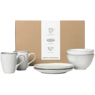 Broste Copenhagen Nordic Sand Frühstücksset für Zwei