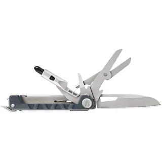 Gerber Taschenmesser mit 8 Funktionen, Multitool mit glatter Klinge, ArmBar Drive, Metallic Blau, Edelstahl/Aluminium, 30-001590