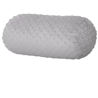 Dr. Berger Nackenrolle Minky 40 x 16 cm Hellgrau