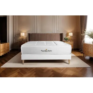 Matratze Windsor 100x200 cm, Memory-Schaum und Taschenfeder, Härtegrad 2, Höhe : 26 cm, 5 Komfortzonen