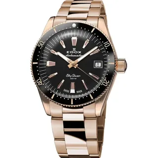 EDOX Skydiver 80131-37RNM-NI Mechanisch Damen-Armbanduhr