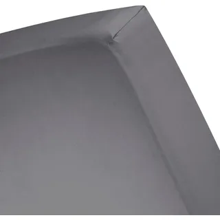Cinderella Spannbettlaken Baumwolle-Satin 200 x 200 cm grau