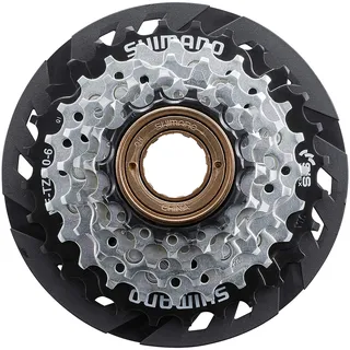Shimano TZ510 14-28 Zähne Schraubkranz, Silver, 6-Fach
