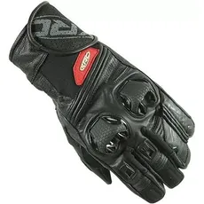 XRC Run 1/2 Motorradhandschuhe aus Leder Herren Schwarz XL