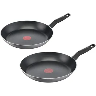 Tefal Easy Cook & Clean Pfannen-Set 2-tlg. 24 cm + 28 cm