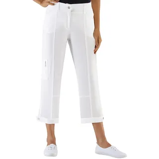 Casual Looks Stretch-Hose, weiß