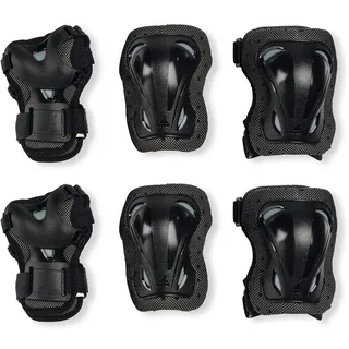 Rollerblade Skate Gear 3 Pack Ellbogenschoner Schwarz XS