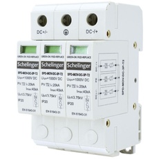 Überspannungsschutzgerät 1000V DC T2 C 3P - Wirksamer Schutz für die Elektroinstallation in Ihrem Haus - notstrom umschalter für Den Blitzschutz