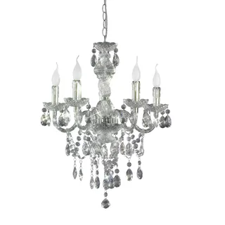 Reality|Trio Acryl Kronleuchter Lüster, 5-flammig ~ klar