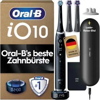iO Series 10 Plus Edition cosmic black + Reiseetui + Aufsteckbürsten 3 St.
