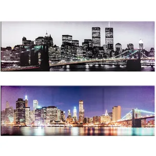 Leinwandbild 2er Set New York