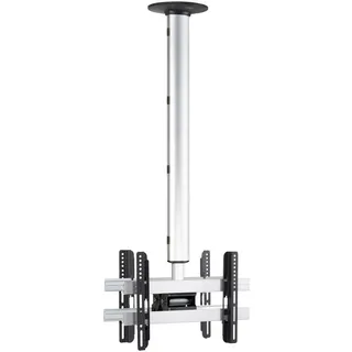 Mid.you Tv-Halterung , Silberfarben , Metall , 42x127x19 cm , Wohnzimmer, TV Möbel, TV-Zubehör