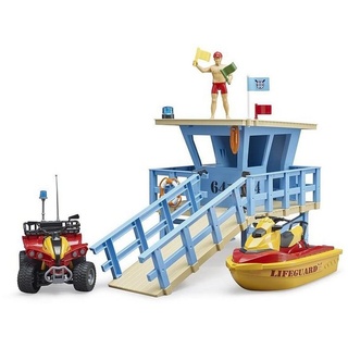 Bruder bworld Life Guard Station mit Quad und Personal Water Craft