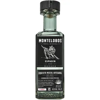 Montelobos Espadin Mezcal | 100% aus Agave Espadín | rauchig, pflanzliche Noten | 1x 0,7 l 43,2% vol