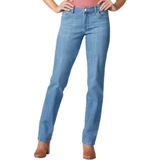 Lee Damen Relaxed Fit Straight Leg Jeans, Inspiriertes Blau, 4 Medium