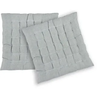 Sitzkissen Risotto, 2er-Set pad concept türkis, 3x40x40 cm