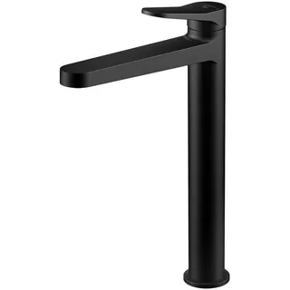 Waschtischarmatur , Schwarz , Metall , 4.9x29.7x20.5 cm , Made in Germany , flexible Anschlussschläuche, Keramikkartusche , Badezimmer, Waschbecken & Armaturen, Armaturen