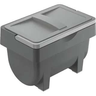 Hailo Universaldepot 3204101 Kitty 4 Liter mit Henkel grau - Grau