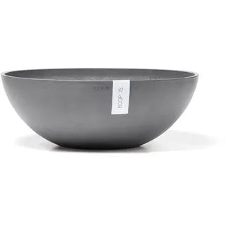 Ecopots Pflanztopf Vienna 50 x 18 cm Grau