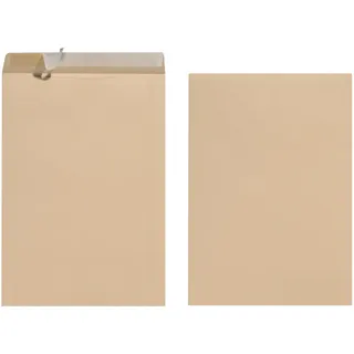 Herlitz Versandtasche B4 ohne Fenster, braun